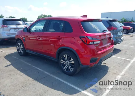 2020 Mitsubishi Outlander Sport 2.0 Es z USA, uszkodzony, nr VIN JA4AP3AU2LU007140